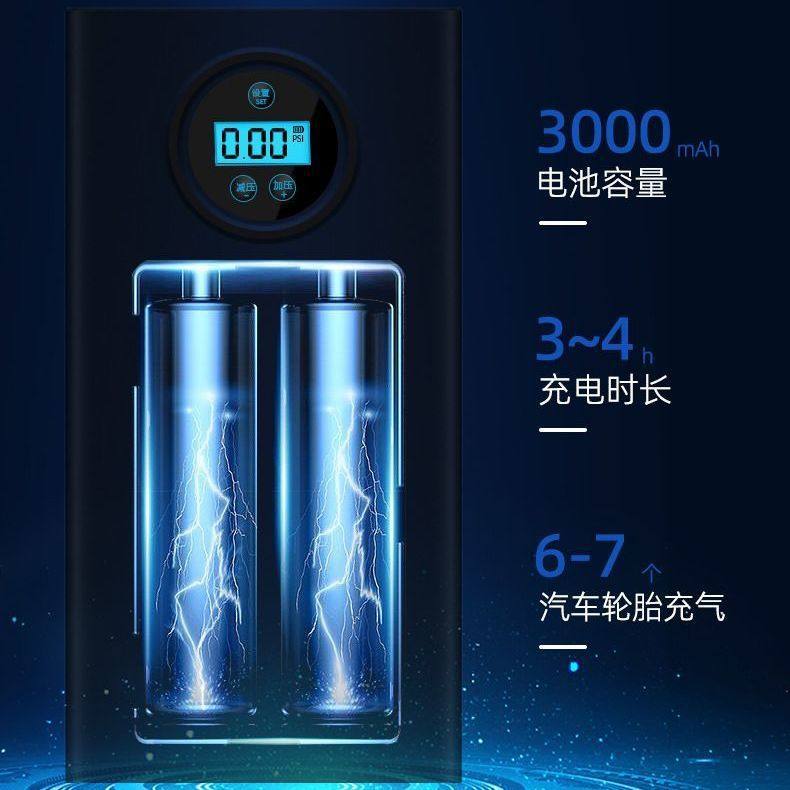 Car Air Pump, Small Car Air Pump, Portable Digital Display Air Pump, Electric Air Pump Supply Chain Wholesale