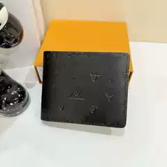 Donkey Home Genuine Leather Men's Short Wallet Bifold Wallet Multifunctional Card Holder Id Holder Coin Purse Cross-Border High Version