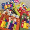 Wool Felt Creative Castle Coin Purse