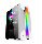 Компьютерный корпус Компьютерный корпус настольный корпус rainbow light case игровой офисный домашний корпус материнской платы ATX RGB case mini 6