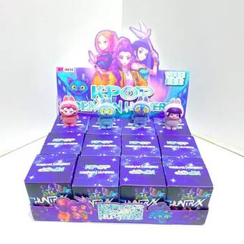 New Popular Flocked Trendy Toy Hunter Magic Group Cute Flocked Doll Blind Box Trendy Toy Doll Ornaments Blind Box Wholesale