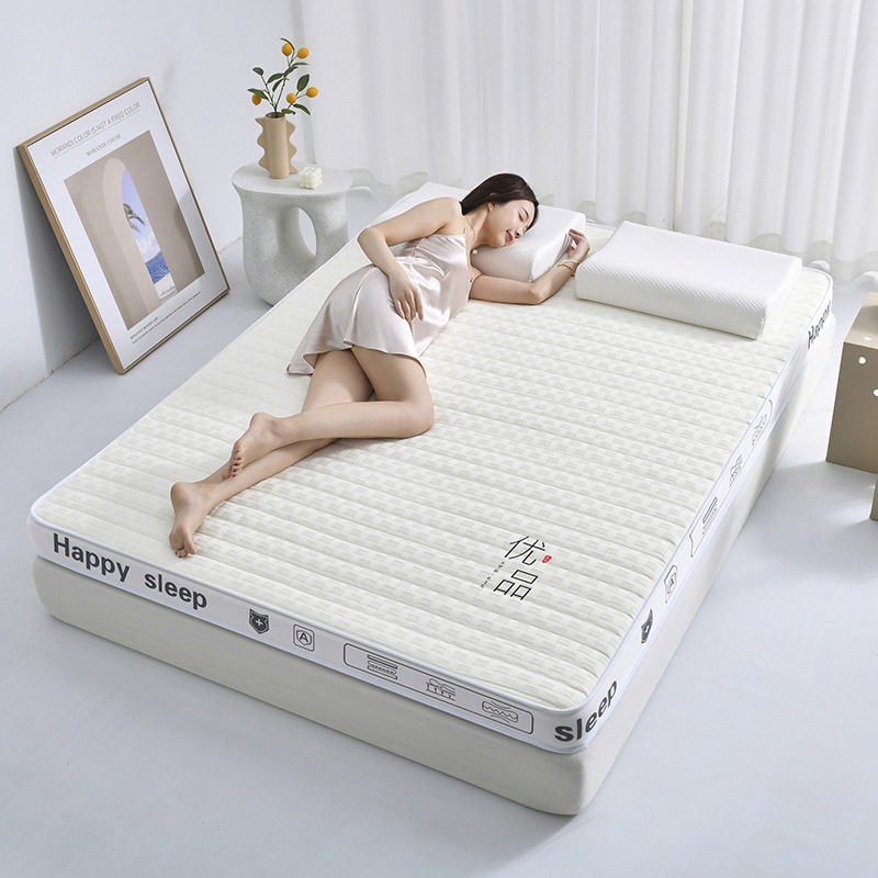 Latex Mattress Does Not Collapse, Thickened Super Soft Tatami Mattress Single and Double Student Dormitory Foldable Mattress Wholesale