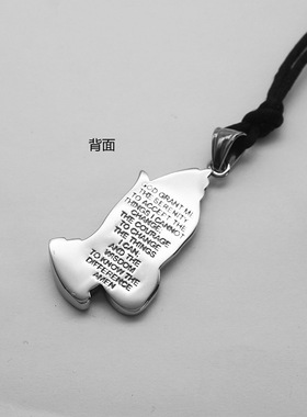 欧美祈祷之手饰品项链吊坠