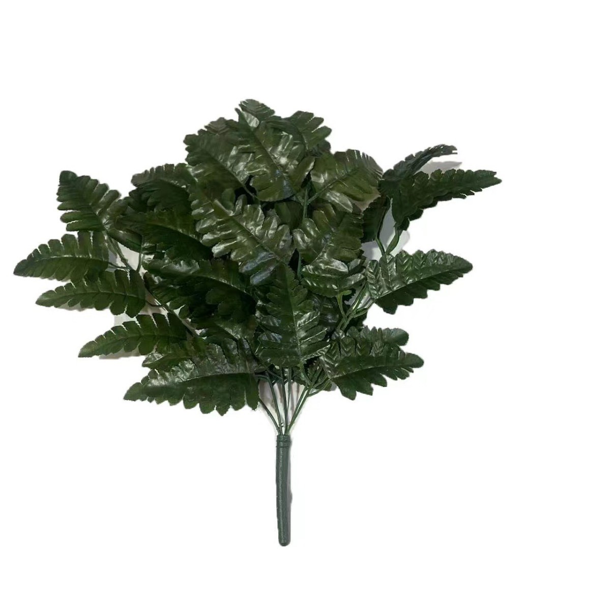 仿真波斯叶人造7叉波斯叶绿色植物插花配件仿真叶仿真花婚庆装饰