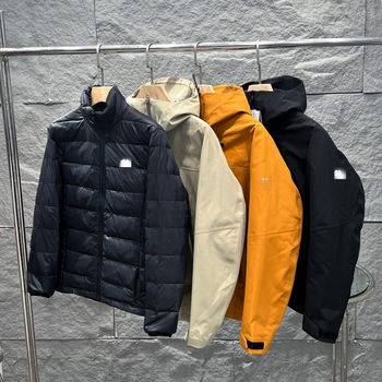 Putian K Long Three-In-One down Jacket Liner Jacket Detachable Jacket Thickeneded Windproof Outdoor Couple Jacket