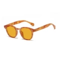 Yellow tortoise shell orange slices c59