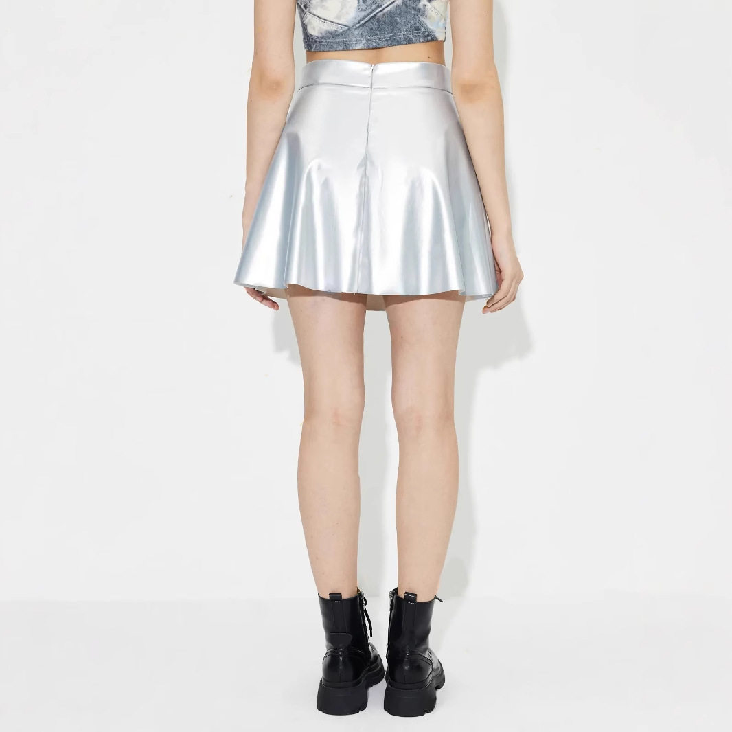High Waist PU Leather Skirt Slim Fit Mini Length Autumn Winter Style Ready to Ship Wholesale Available