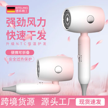 Cross-Border Folding Hair Dryer for Home Student Dormitory Hotel Hair Dryer Portable High Wind Hair Care Hair Dryer Wholesale