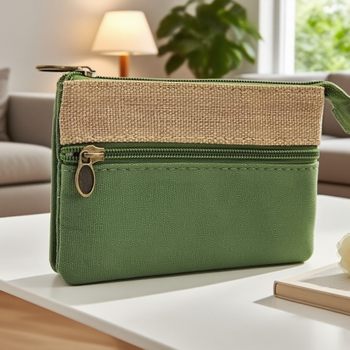 Batch Solid Color Cotton Multi-Layer Small Square Bag Coin Purse Card Bag Storage Bag Can Pack Simple Fashion Small Bag