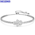 White gold palm bracelet