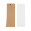 Blank Bookmark Self-written Paper Handwritten Primary School Student Production Material Package diy Handmade Dried Flower Bookmark Card Tassel
