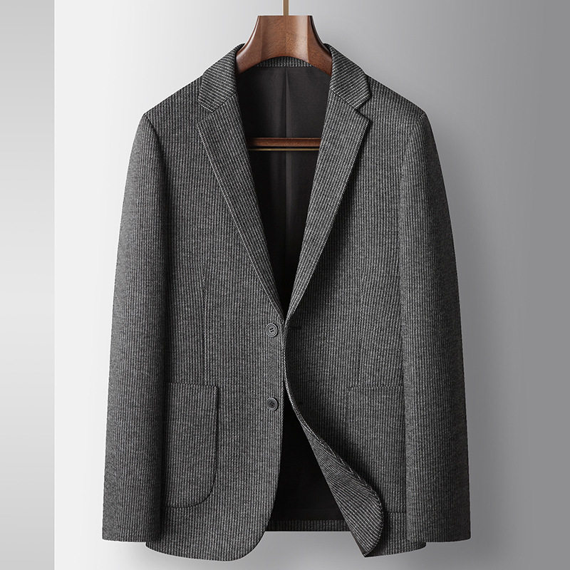 Áo Vest Nam Wool Thanh Lịch, Sang Trọng Màu Xám