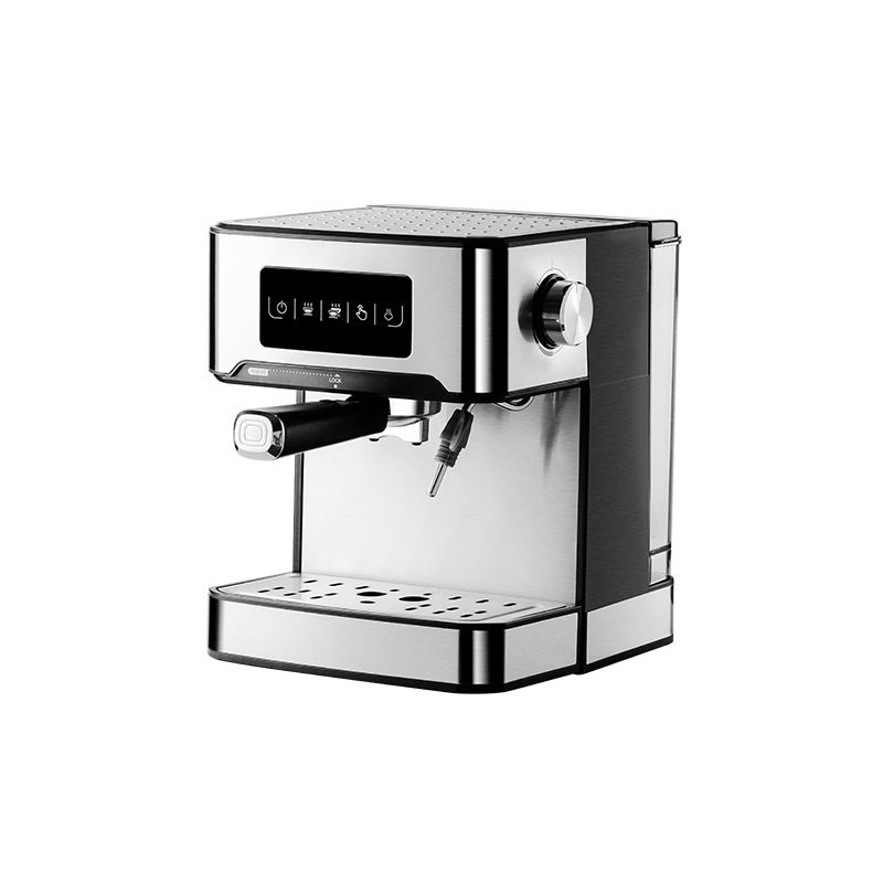 Cross-Border Export Italian Coffee Machine Household Small Semi-Automatic High-Pressure Steam Milk Foaming Office Coffee Pot