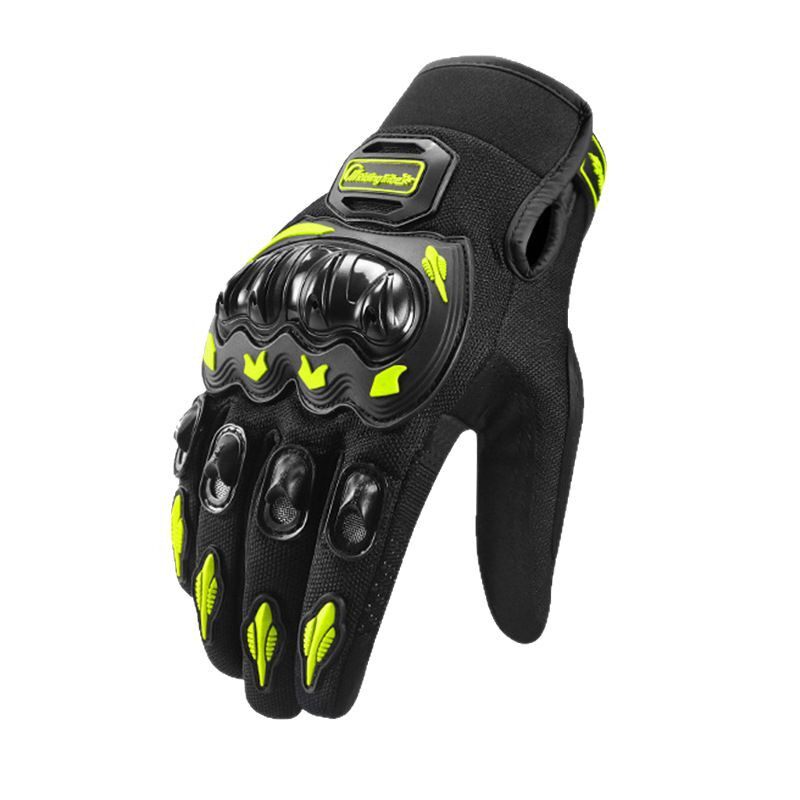 Motorcycle Riding Gloves for Men and Women, Anti-Fall Electric Road Motorcycle Full-Finger Touch Screen Four-Season Stereo Gloves