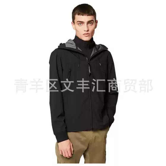 New Autumn and Winter Men's Loose Windproof Cardigan Zipper fleece-lined Jacket Jacket Coat Trendy Jacket