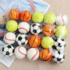 4cm vent decompression elastic ball children's solid foam sponge ball pat ball basketball Football children's toy batch