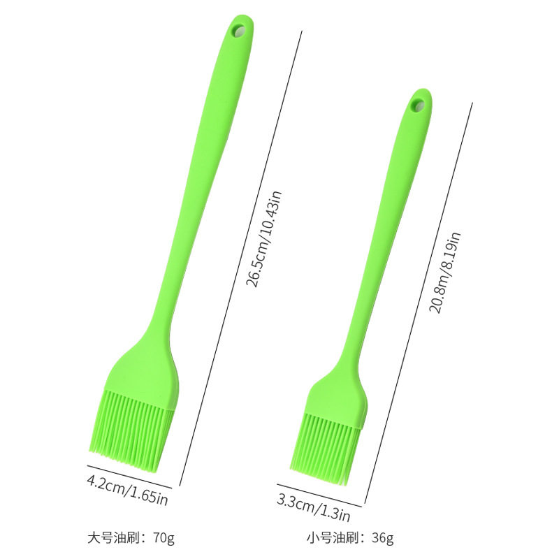 Silicone Oil Brush Barbecue Brush Oil Brush Non-Shedding Brush Food-Grade Baking Tool Special Barbecue Brush
