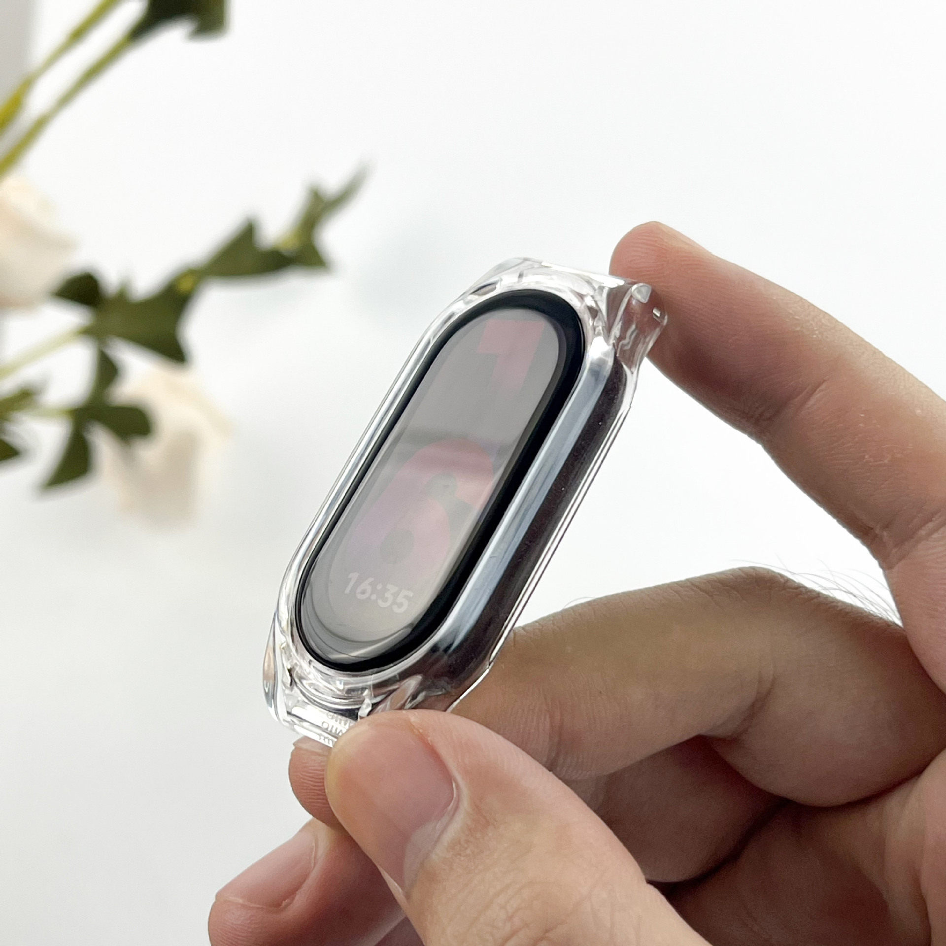 Suitable for Xiaomi Mi Band 9Th Generation, Xiaomi Mi Band 8Th Generation, Xiaomi 3456Th Generation, 7Th Generation Nfc Universal All-Inclusive Pc Transparent Case