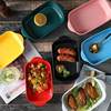Baking Plate Baking Cheese Baked Rice Pasta Plate Bowl Binaural Long Plate Baking Bowl Oven Household Tableware Ceramic Plate