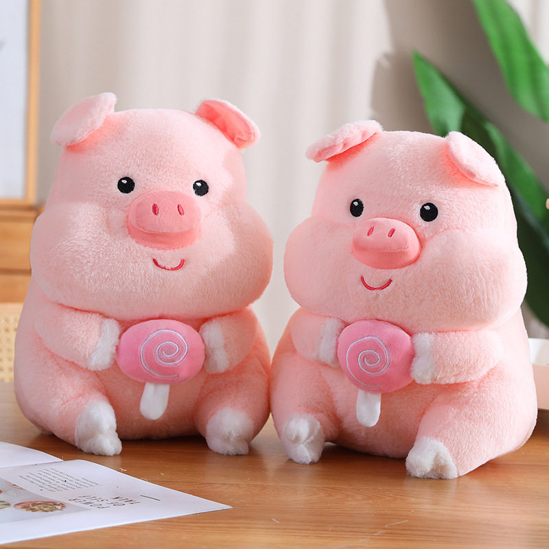 40厘米12寸大号毛绒玩具地推礼品娃娃婚礼互动公仔玩具活动定logo