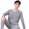 New Spring and Autumn Autumn Clothes and Autumn Pants suit Men's Middle-aged and Elderly People's Thermal Underwear Sweater and Pants Leggings suit Men