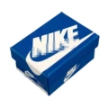 Small box-NK blue and white hook; just small shoe box, does not contain small shoes