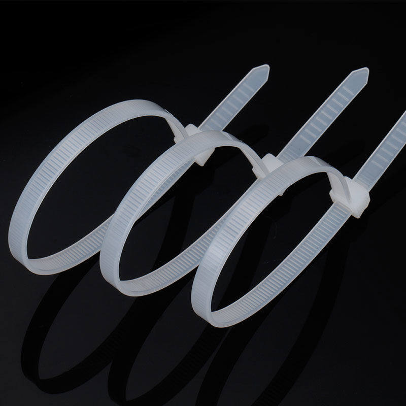 Nylon Cable Ties, Large Cable Ties, Thickened and Extended Buckles, One Pull to Tighten Medium and Small Sizes