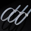 Nylon Cable Ties, Large Cable Ties, Thickened and Extended Buckles, One Pull to Tighten Medium and Small Sizes