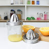 Mason jar Manual Juicer household 304 stainless steel juicer orange lemon squeezer