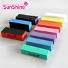 sunshine nail sponge tofu block manicure tool suit finished waterproof sand-free four-side frosted block