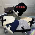 White border black