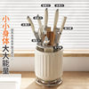 Kitchen Rotating Knife Rack Storage Rack Countertop Multifunctional Chopsticks Holder Knife Holder Integrated Storage Box Household Kitchen Knife Rack