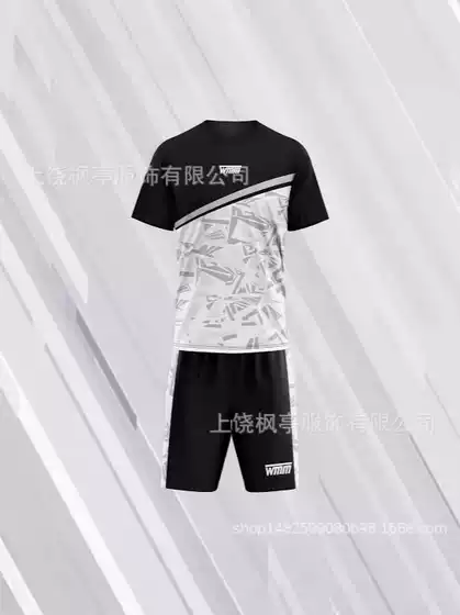European and American Foreign Trade 2026 New Wmm Wrestling T-Shirt Set 3D Printing Sports Casual Men's Wholesale in Stock