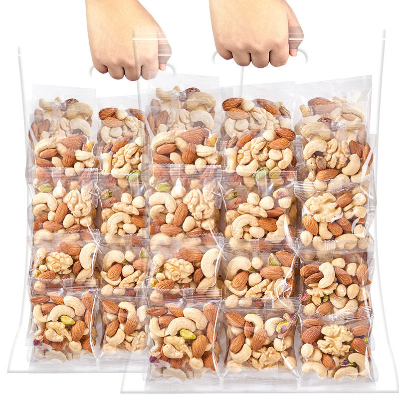 Daily Nuts and Dried Fruits Mixed Pure Nut Kernels 500g Independent Small Packaging Original Sugar Snacks Wholesale