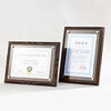 Wooden Authorization Plate Production Replaceable Inner Page A4 Franchise Agent Display Frame Medal Certificate Authorization Letter Photo Frame