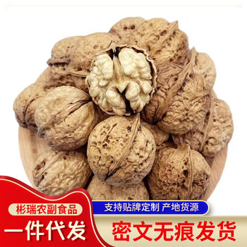 Yunnan Thin-Skinned Ugly Walnuts Wholesale Bagged Pecan Walnuts Hand-Peeled New Nuts Paper-Skinned Raw Walnuts