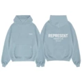 Sky blue-white label