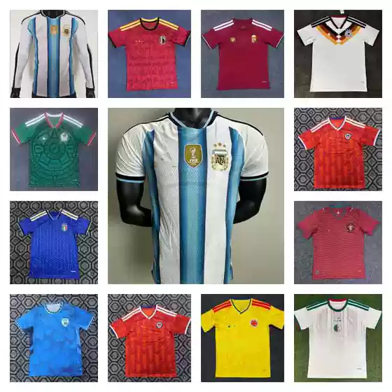 2026 World Cup National Team Football Cross-Border Short-Sleeved Mexico World Cup Sports Fan Jersey Argentina