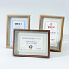 Hollow Certificate Display Frame Table A3 Business License Original Copy Framed Wooden A4 Honorary Certificate Photo Frame