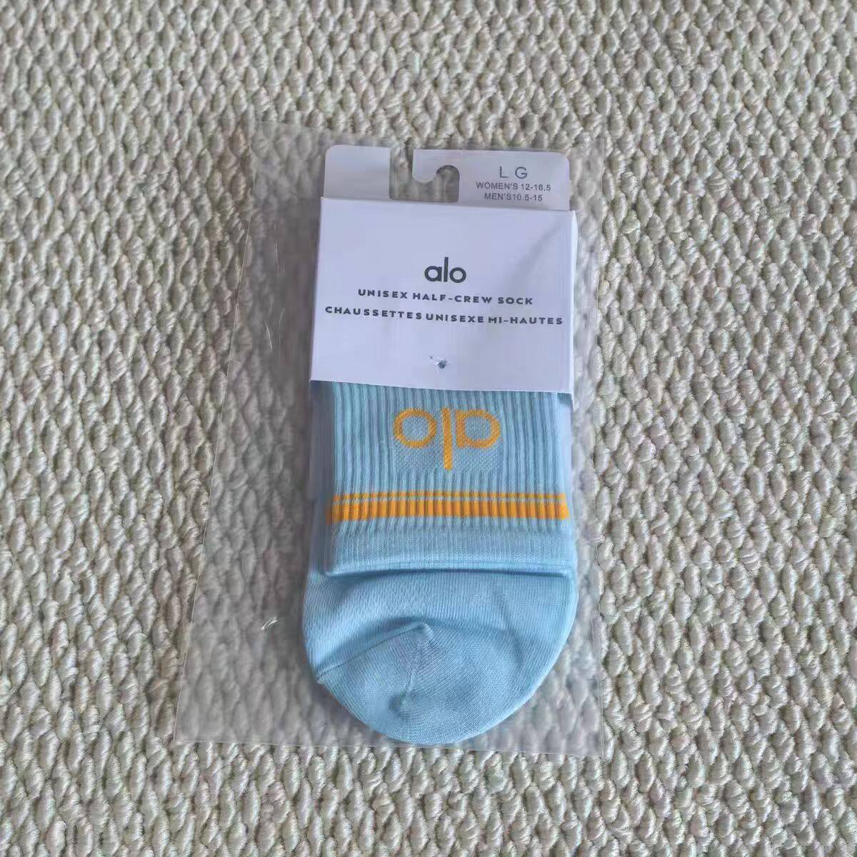 纯棉袜子男 女 吸汗防臭运动袜 网面薄款中高筒新疆长绒棉