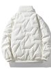 Handsome White Duck Down Jacket Men's 2023 New Winter Bread Clothes fleece-lined Thickened Warm Collar Cold-proof Jacket