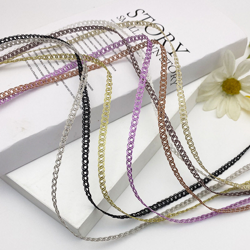 Small Fragrant Style Ribbon Accessories 3Mm-6Mm Small Lace Strips DIY Handmade Hair Accessories Clothing Bags Gifts Ribbons