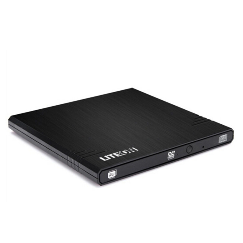 Suitable for Liteon 8X Speed Usb2.0 External Optical Drive Dvd Burner Mobile Optical Drive Black Portable