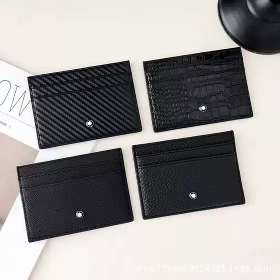 New Ready-Made Card Holder, Business Card, Simple Card Holder, Ultra-Thin Card Holder, Id Bag, Multiple Card Slots, Unisex Trendy Brand