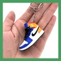 1 yellow orange toe (single key ring)