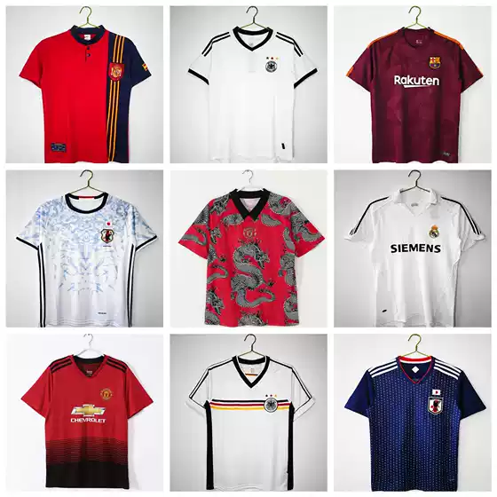 Jerseys Chelsea Barcelona Arsenal Atletico Madrid Juventus Germany France Real Madrid Inter Milan Football Jerseys Retro Football Jerseys
