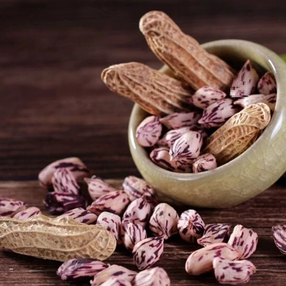 New Yunnan Colorful Peanuts in Shell Raw and Cooked Colorful Wild Peanuts Black Peanut Seeds Specialty