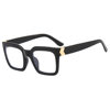 2022 New Fashion anti-blue light flat mirror trend Net red color tide box eyewear frame students spectacle frame