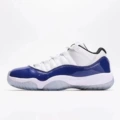 J11 low top dark purple
