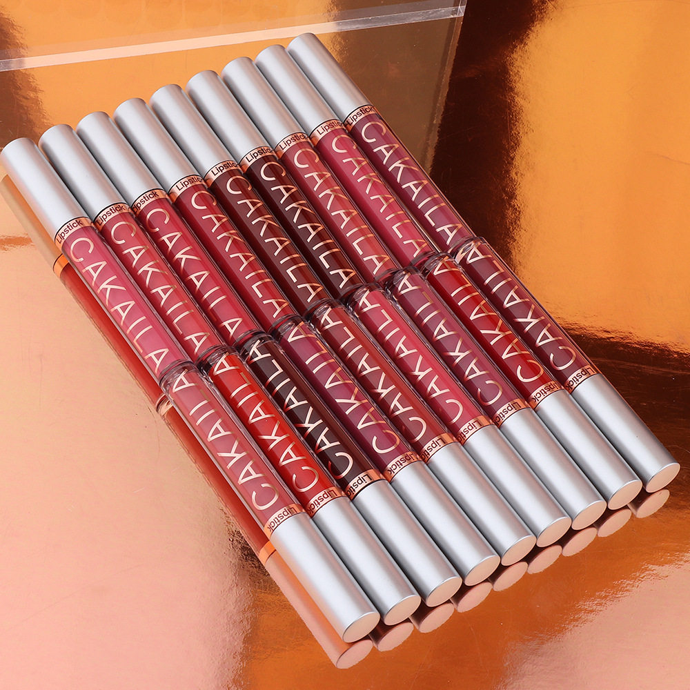 Pay Attention to Check! Link Disclaimer - Foreign Trade Exclusive: Cakaila 18-Color Waterproof Lip Gloss